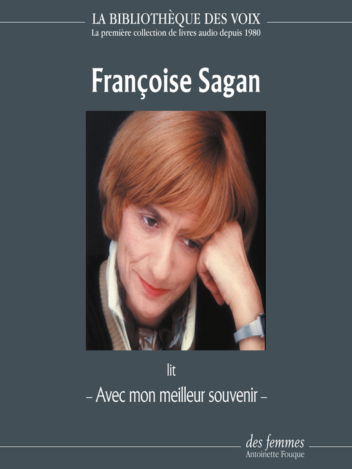 Title details for Avec mon meilleur souvenir by Françoise Sagan - Available